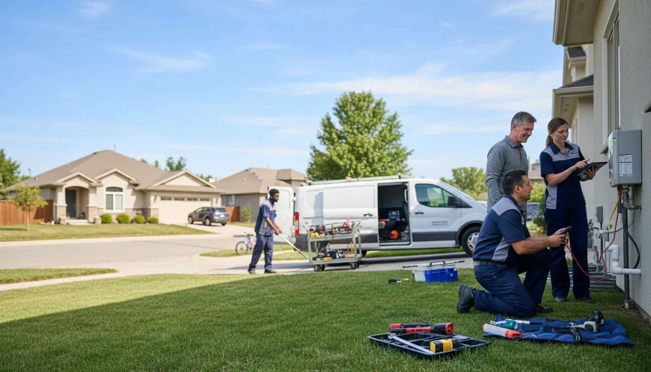 Tankless water heater service in Cleveland, TN